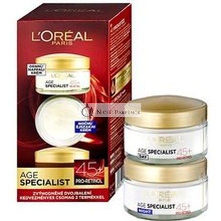 L'Oréal Paris Age Specialist 45 Denný a Nočný Krém Set SPF20 50ml + 50ml