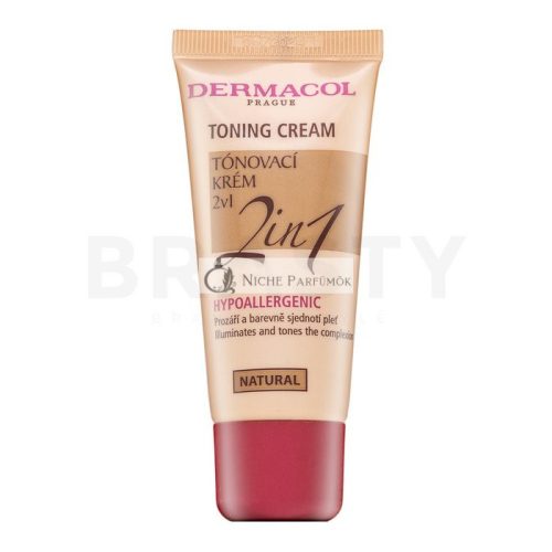 Dermacol Toning Cream 2in1 dlhotrvajúci make-up Natural 30 ml