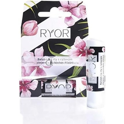 Ryor Balzam na pery s ryžovým olejom a japonskou čerešňou