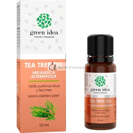 Green Idea Čajovníkový Olej 100% Zeleninový Esenciálny Olej - 10 ml