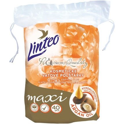 Linteo Premium Maxi Odstráňovače Make-Up s Arganovým Olejom - 40 podložiek