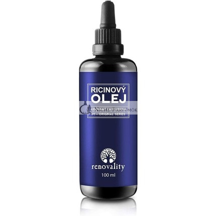 Ricinový olej za studena lisovaný 100ml s pipetou, Renovality, Česká republika