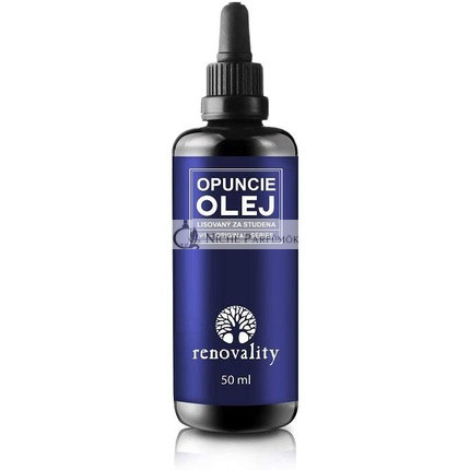 Renovality Studený lisovaný olej z kaktusu s pipetou 50ml - Vyrobené v Českej republike