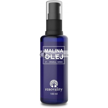 Malinový olej za studena lisovaný 100ml - Renovality - vyrobené v Českej republike
