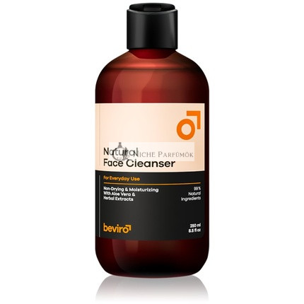 Beviro Prírodný Čistič Tváre 250 ml - Pre Mužov