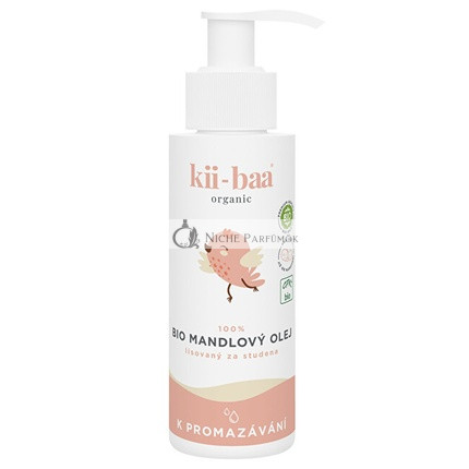100% Mandľový Organický Olej, 100ml