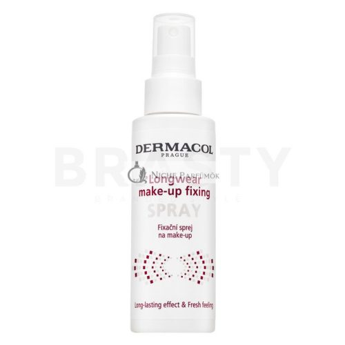 Dermacol Longwear Make-Up Fixing Spray fixačný sprej na make-up pre zjednotenú a rozjasnenú pleť 100 ml