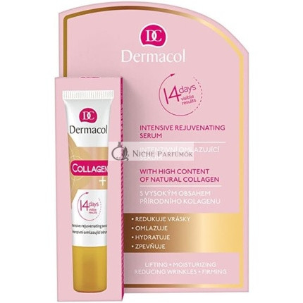 Dermacol Collagen+ Intensive Rejuvenating Serum intenzívne hydratačné sérum proti vráskam 12 ml