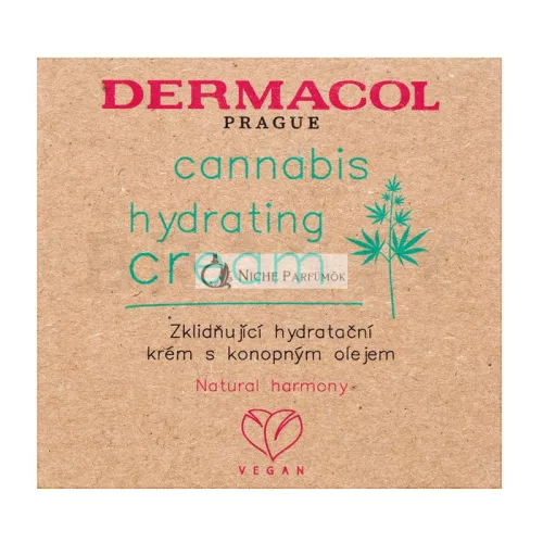 Dermacol Cannabis Hydrating Cream hydratačný krém pre upokojenie pleti 50 ml