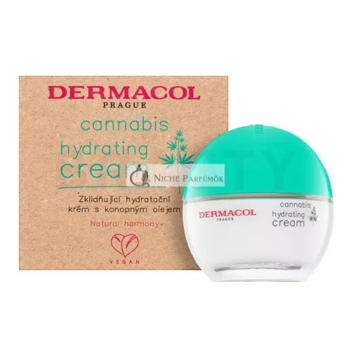 Dermacol Cannabis Hydrating Cream hydratačný krém pre upokojenie pleti 50 ml