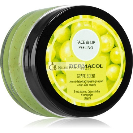 Dermacol Peeling na tvár a pery s vôňou hrozna 50 ml