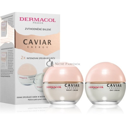 Dermacol Kaviárová Energiá Duopack - Denný krém 50 ml & Nočný krém 50 ml