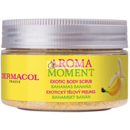 Dermacol Aroma Moment Bahamas Banánový Exotický Telový Peeling