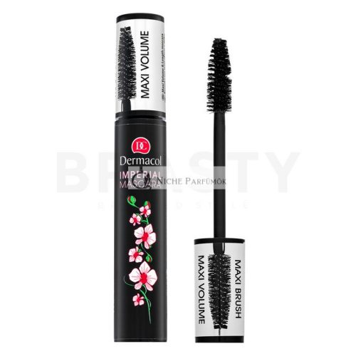 Dermacol Imperial Mascara riasenka pre predĺženie rias a objem Black 13 ml