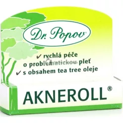   Dr. Popov Akneroll s čajovníkovým olejom, 6ml - Lokálna liečba akné