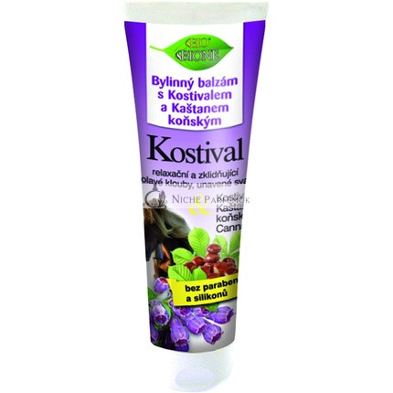 BIONE Organický bylinný krém s kostivalom, MSM, gaštanom a boswelliou, 300ml