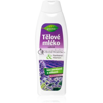 Bione Cosmetics Levanduľové Latte Výživné Telové Mlieko, 500 ml