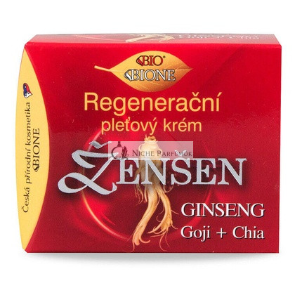 Bione Bio Anti-Aging Ginseng Pleťový Krém s Goji a Q10