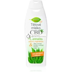   Bione Cosmetics Cannabis CBD Telové výživné mlieko s CBD, 500 ml