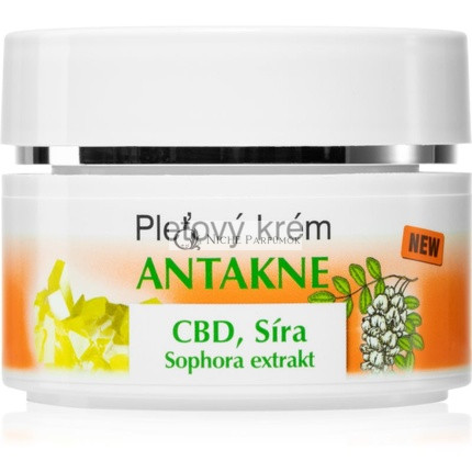 Bione Cosmetics Antakne Pleťový Krém so Sírou, 51 ml