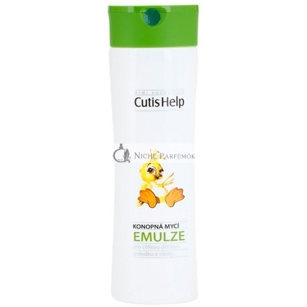 CutisHelp Mimi Konopná Čistiaca Emulzia pre Bábätká, 200 ml