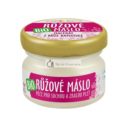Bio Ružová Masť pre Suchú a Zrelú Pokožku, 20 ml