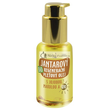 Organický Jantárový Hlboko Regeneračný Olej na Tvár 45 ml