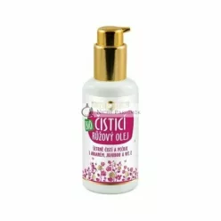  Purity Vision Bio Ružová čistiaca olej s Arganom, Jojobou a Vitamínom E, 100 ml