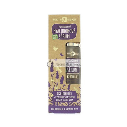 PURITY VISION Bio Levanduľové Hyalurónové Sérum, 50 ml