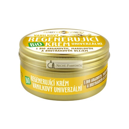 PURITY VISION Bio Vanilkový Regeneračný Krém Univerzálny, 70 ml