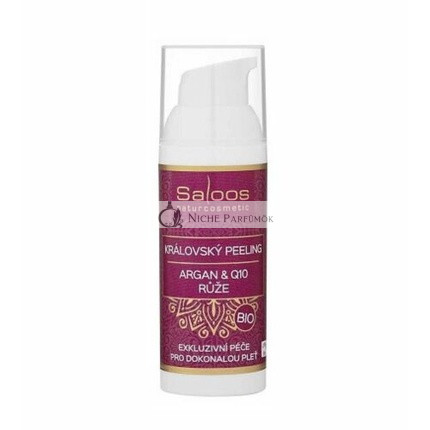 Saloos Bio Royal Peeling Argan a Q10 Ruža