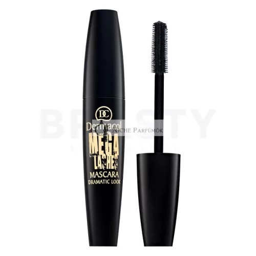 Dermacol Mega Lashes Mascara Dramatic Look riasenka pre predĺženie rias a objem Black 13 ml