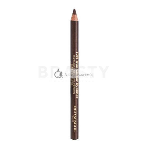 Dermacol 12H True Colour Eyeliner ceruzka na oči 4 Light Brown 2 g