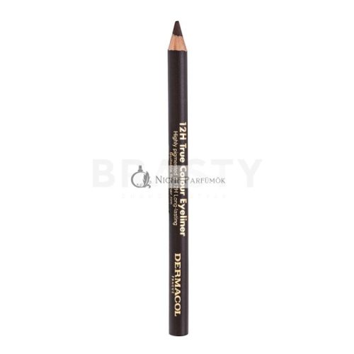 Dermacol 12H True Colour Eyeliner ceruzka na oči 6 Dark Brown 2 g