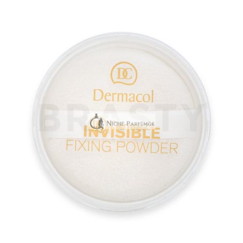Dermacol Invisible Fixing Powder transparentný púder White 13 g