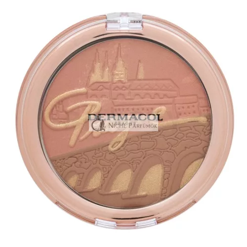 Dermacol Bronzing And Highlighting Powder púder pre zjednotenú a rozjasnenú pleť 10,5 g