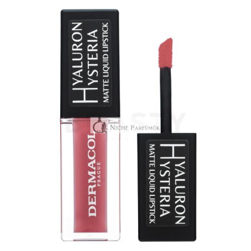 Dermacol Hyaluron Hysteria Matte Liquid Lipstick tekutý rúž so zmatňujúcim účinkom No.04 4,5 ml