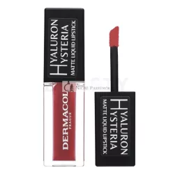   Dermacol Hyaluron Hysteria Matte Liquid Lipstick tekutý rúž so zmatňujúcim účinkom No.08 4,5 ml