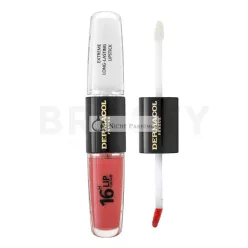   Dermacol 16H Lip Colour Extreme Long-Lasting Lipstick dlhotrvajúca dvojfázová farba a lesk na pery No. 01 8 ml