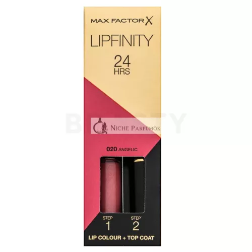Max Factor Lipfinity Lip Colour tekutý rúž 020 Angelic 4 ml