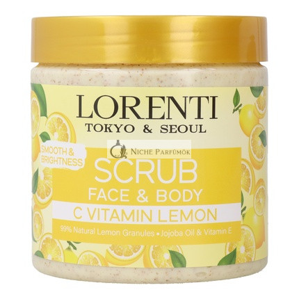 Lorenti Peelingový Scrub 500 Ml Citrón - Exfoliačná Starostlivosť o Pleť