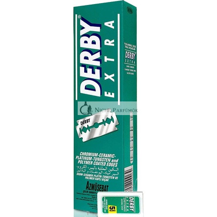 Derby Extra Dvojité hrany bezpečnostné holiace čepele 100 čepeľí