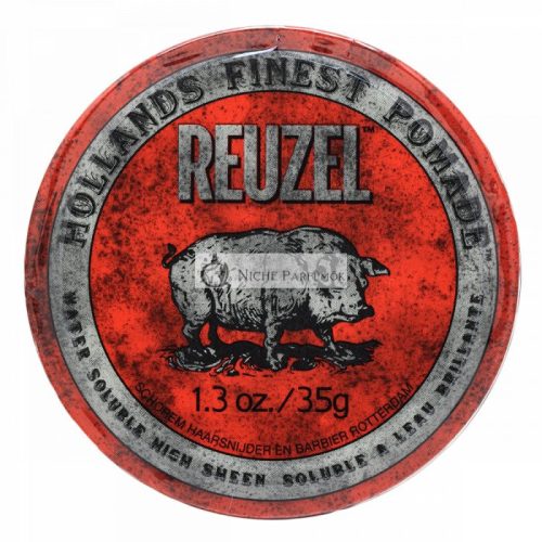Reuzel Red Pomade pomáda na vlasy pre žiarivý lesk 35 g