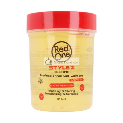 Red One Stylez Olejový Vosk Gél s Arganovým Olejom, 910ml, Bez Alkoholu
