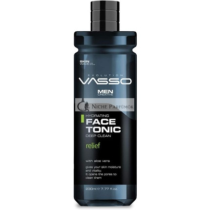 Vasso Hydratačný Pleťový Tonik Hlboké Čistenie Úľava, 230ml