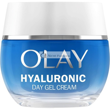 Olay Hyalurónový Krém na Tvár s Niacínamidom a Vitamínom B5 Hydratačný Gél Krém, 50 ml