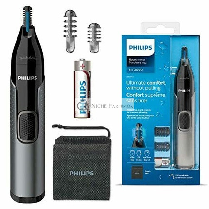 Philips Zastrihávač na nos, uši a obočie 3000, vodotesný, bezdrôtový