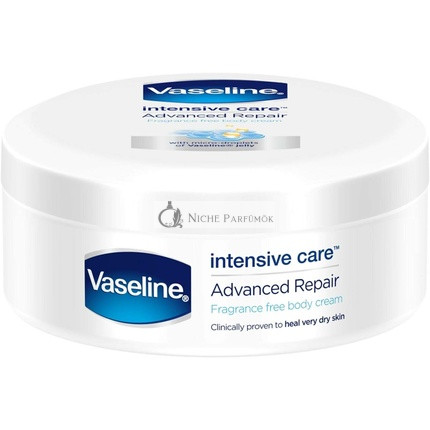 Vaseline Intenzív Starostlivosť Pokročilá Oprava Telový Krém bez Parfumácie, 250ml