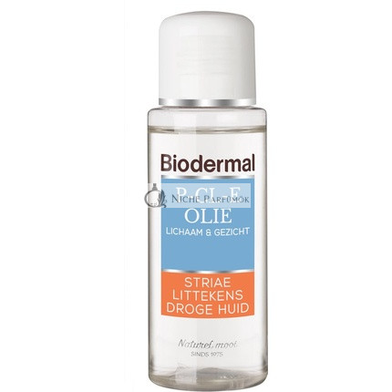 Biodermal P-Cl-E Olej - Olej na pokožku - Starostlivosť o pokožku proti striám, jazvám a suchej pokožke - Olej na pokožku 75 ml