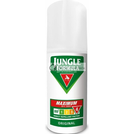 Jungle Formula Maximum Roll On - Ochrana pred komármi - 50% DEET, 50ml